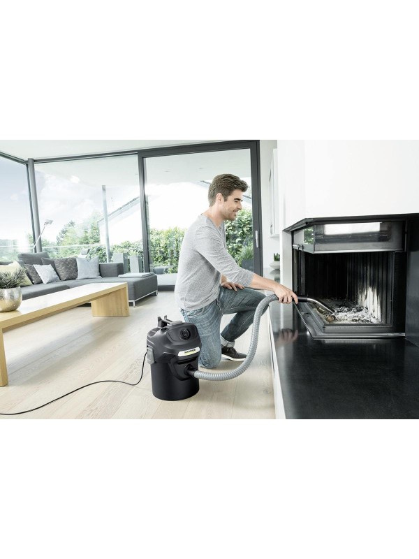 Karcher Ash Vacuum AD 2 Σκούπα Στάχτης 600W με Κάδο 14lt Karcher Ash Vacuum AD 2 Σκούπα Στάχτης 600W με Κάδο 14lt