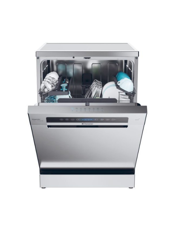 Candy CF 3C7F0X Ελεύθερο Πλυντήριο Πιάτων με Wi-Fi Inox Candy CF 3C7F0X Ελεύθερο Πλυντήριο Πιάτων με Wi-Fi Inox