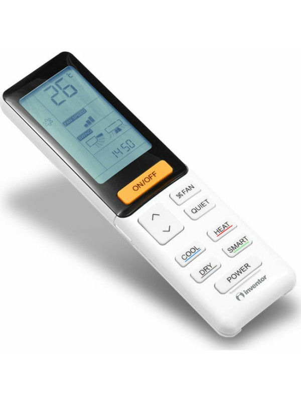 Inventor Dark Κλιματιστικό Inverter 9000 BTU A+++/A++ με Ιονιστή και WiFi Black