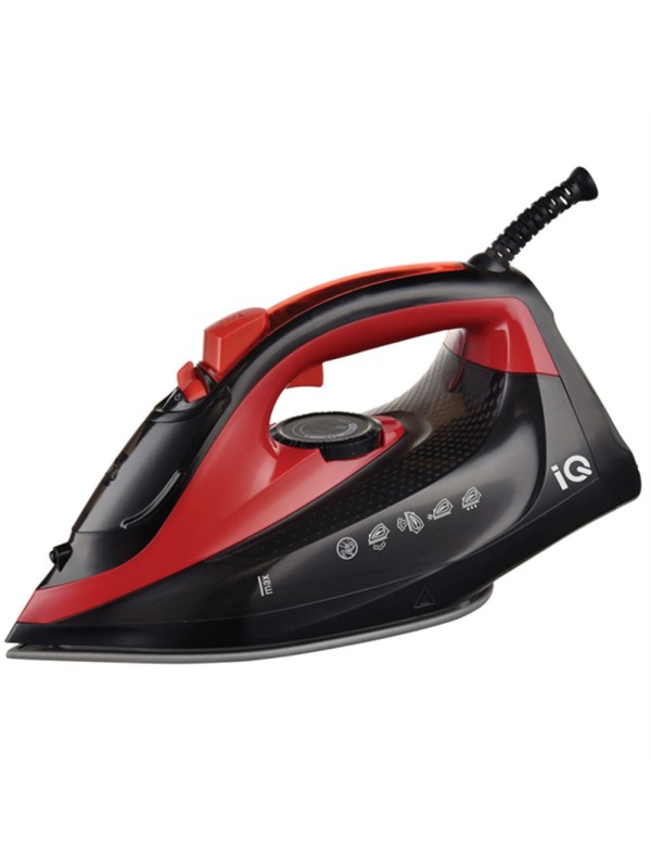 IQ EI-862 RED Σίδερο Ατμού 2400W με Κεραμική Πλάκα 25g/min IQ EI-862 RED Σίδερο Ατμού 2400W με Κεραμική Πλάκα 25g/min