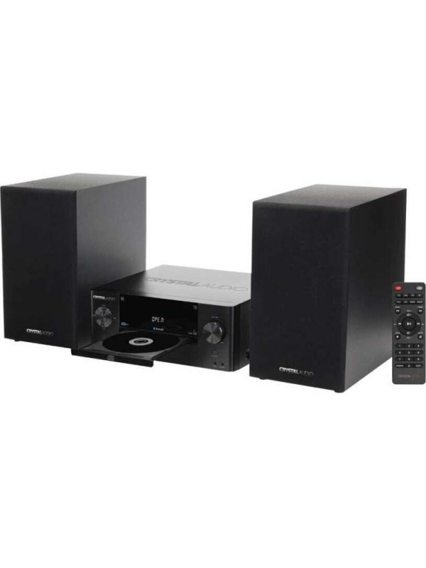 Crystal Audio Ηχοσύστημα 2.0 HBT-3 50W με CD 