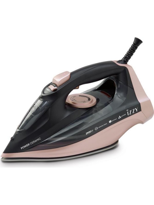 Σίδερο Ατμού Izzy Power Ceramic 2900 IZ-1108 Σίδερο Ατμού Izzy Power Ceramic 2900 IZ-1108