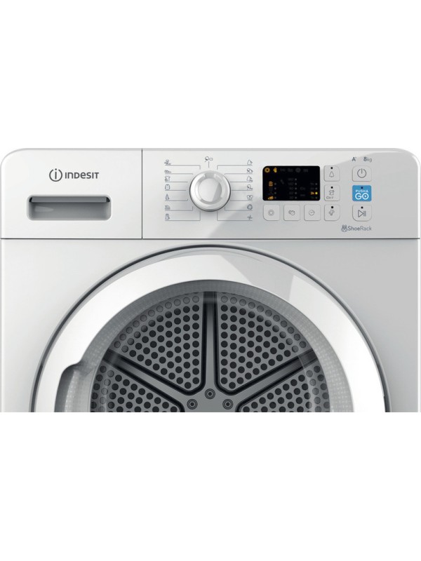 Indesit YT M10 81 R Στεγνωτήριο 8kg A+ με Αντλία Θερμότητας Indesit YT M10 81 R Στεγνωτήριο 8kg A+ με Αντλία Θερμότητας