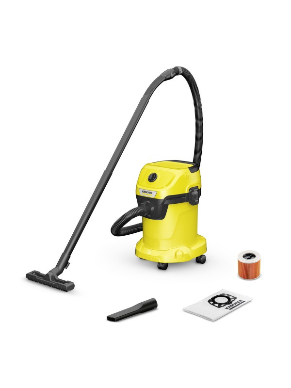 Karcher WD3 V-17/4/20 Σκούπα Υγρών/Στερεών 1000W με Κάδο 17lt Karcher WD3 V-17/4/20 Σκούπα Υγρών/Στερεών 1000W με Κάδο 17lt