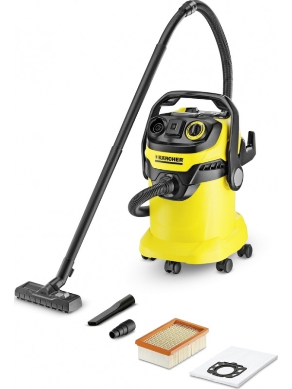 Karcher WD 5 Σκούπα Υγρών / Στερεών 1100W με Κάδο 25lt Karcher WD 5 Σκούπα Υγρών / Στερεών 1100W με Κάδο 25lt