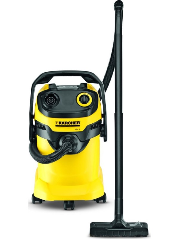 Karcher WD 5 Σκούπα Υγρών / Στερεών 1100W με Κάδο 25lt Karcher WD 5 Σκούπα Υγρών / Στερεών 1100W με Κάδο 25lt