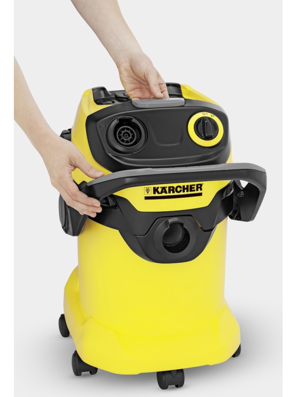 Karcher WD 5 Σκούπα Υγρών / Στερεών 1100W με Κάδο 25lt Karcher WD 5 Σκούπα Υγρών / Στερεών 1100W με Κάδο 25lt