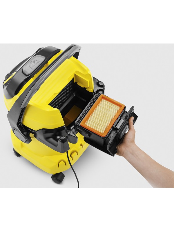 Karcher WD 5 Σκούπα Υγρών / Στερεών 1100W με Κάδο 25lt Karcher WD 5 Σκούπα Υγρών / Στερεών 1100W με Κάδο 25lt