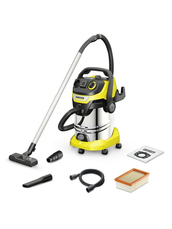 Karcher WD 6 P S V Σκούπα Υγρών / Στερεών 1300W με Κάδο 30lt Karcher WD 6 P S V Σκούπα Υγρών / Στερεών 1300W με Κάδο 30lt