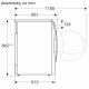 Bosch WQB245 B8 Στεγνωτήριο 9kg A+++ με Αντλία Θερμότητας Bosch WQB245 B8 Στεγνωτήριο 9kg A+++ με Αντλία Θερμότητας
