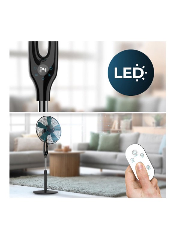 Ανεμιστήρας Ορθοστάτης με Τηλεχειριστήριο 45 W EnergySilence 560 Max Smart Cecotec CEC-08213 Ανεμιστήρας Ορθοστάτης με Τηλεχειριστήριο 45 W EnergySilence 560 Max Smart Cecotec CEC-08213