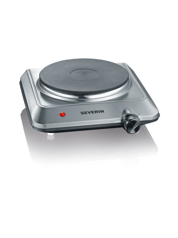 Severin KP 1092 Επιτραπέζια Εστία Εμαγιέ Μονή Inox