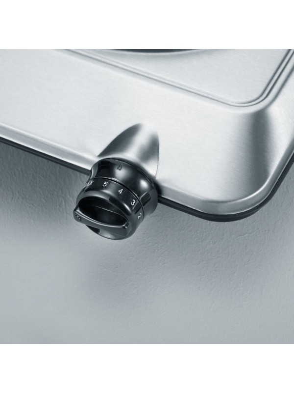 Severin KP 1092 Επιτραπέζια Εστία Εμαγιέ Μονή Inox