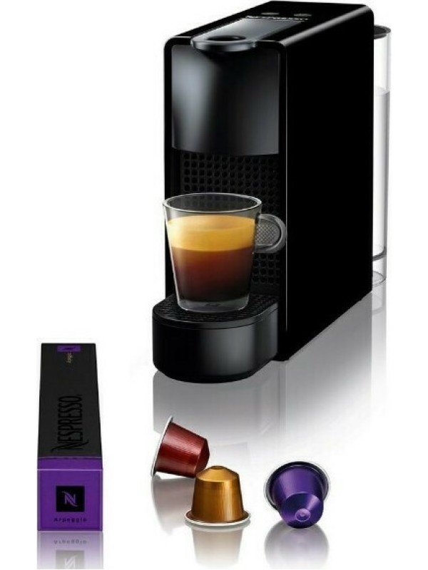 Krups XN1118V Essenza Mini & Aeroccino Καφετιέρα για Κάψουλες Nespresso Πίεσης 19bar με Αφρογαλιέρα Black Krups XN1118V Essenza Mini & Aeroccino Καφετιέρα για Κάψουλες Nespresso Πίεσης 19bar με Αφρογαλιέρα Black