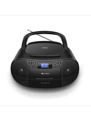 Lamtech Φορητό Ηχοσύστημα με Bluetooth / Ραδιόφωνο / USB / MP3 / Κασετόφωνο σε Μαύρο Χρώμα LAM112525 Lamtech Φορητό Ηχοσύστημα με Bluetooth / Ραδιόφωνο / USB / MP3 / Κασετόφωνο σε Μαύρο Χρώμα LAM112525