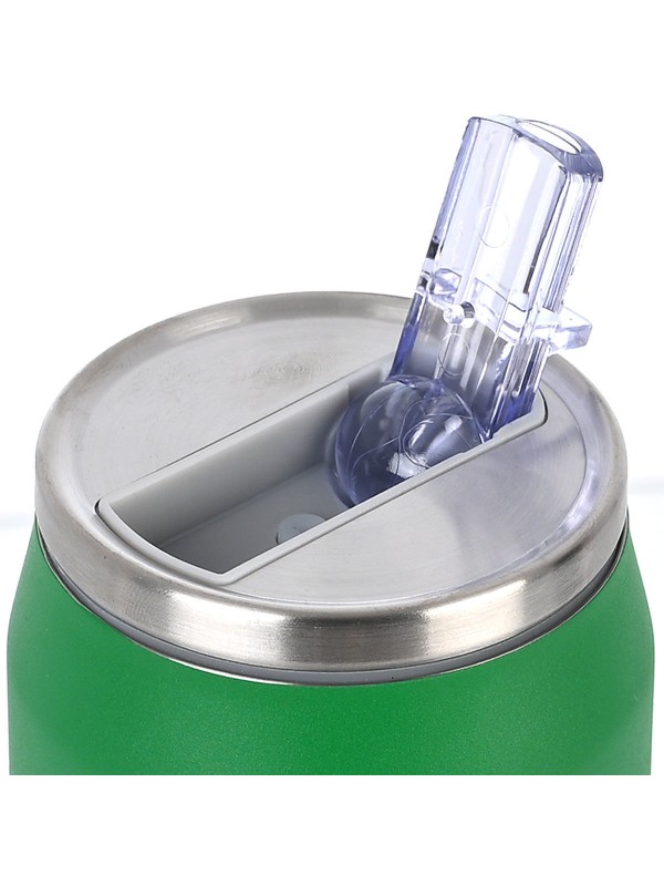 Estia Travel Cup Save the Aegean Ποτήρι Θερμός Ανοξείδωτο BPA Free Panathinaikos BC 500ml με Καλαμάκι 00-12335