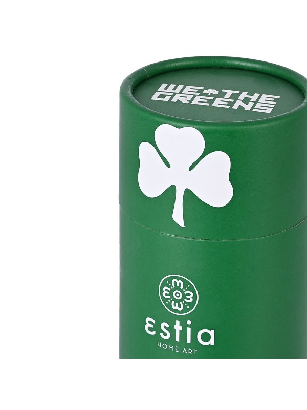 Estia Travel Cup Save the Aegean Ποτήρι Θερμός Ανοξείδωτο BPA Free Panathinaikos BC 500ml με Καλαμάκι 00-12335