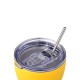 Estia Coffee Mug Save The Aegean Ποτήρι Θερμός Ανοξείδωτο BPA Free Pineapple Yellow 350ml με Καλαμάκι 01-12458 Estia Coffee Mug Save The Aegean Ποτήρι Θερμός Ανοξείδωτο BPA Free Pineapple Yellow 350ml με Καλαμάκι 01-12458