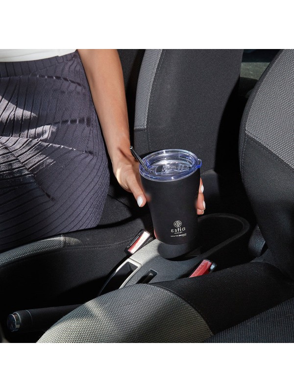 Estia Coffee Mug Save The Aegean Ποτήρι Θερμός Ανοξείδωτο BPA Free Pineapple Yellow 350ml με Καλαμάκι 01-12458 Estia Coffee Mug Save The Aegean Ποτήρι Θερμός Ανοξείδωτο BPA Free Pineapple Yellow 350ml με Καλαμάκι 01-12458