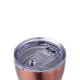 Estia Coffee Mug Save The Aegean Ποτήρι Θερμός Ανοξείδωτο BPA Free Rose Gold 350ml με Καλαμάκι 01-12489