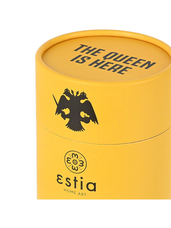 Estia Coffee Mug Ποτήρι Θερμός με Καλαμάκι AEK BC 350ml 00-13271