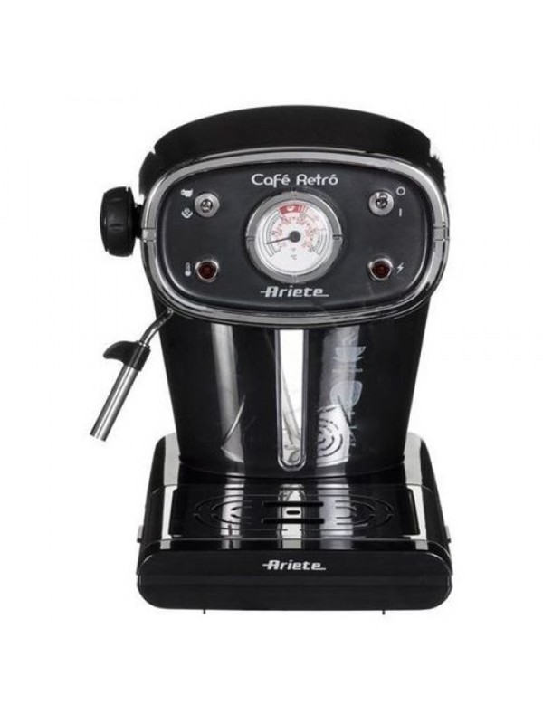 Ariete 1388 Cafè Retro Μηχανή Espresso 900W Πίεσης 15bar Μαύρη Ariete 1388 Cafè Retro Μηχανή Espresso 900W Πίεσης 15bar Μαύρη
