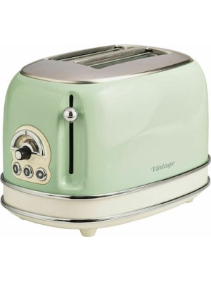 Ariete Vintage 155/04 Φρυγανιέρα 2 Θέσεων 810W Πράσινη Ariete Vintage 155/04 Φρυγανιέρα 2 Θέσεων 810W Πράσινη