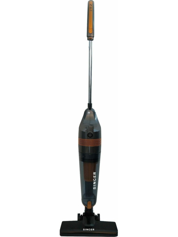 Singer SVC-17601520-GYTR Ηλεκτρική Σκούπα Stick & Χειρός 600W Πορτοκαλί Singer SVC-17601520-GYTR Ηλεκτρική Σκούπα Stick & Χειρός 600W Πορτοκαλί
