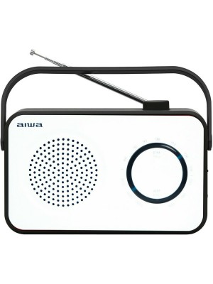 Aiwa R-190BW Φορητό Ραδιόφωνο Ρεύματος / Μπαταρίας Λευκό Aiwa R-190BW Φορητό Ραδιόφωνο Ρεύματος / Μπαταρίας Λευκό
