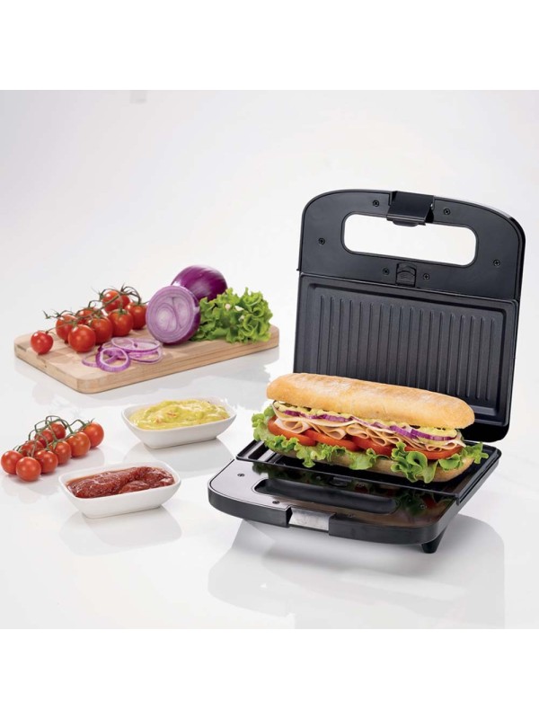 Ariete 1970/00 Τοστιέρα για 2 Τοστ 800W Μαύρη Ariete 1970/00 Τοστιέρα για 2 Τοστ 800W Μαύρη