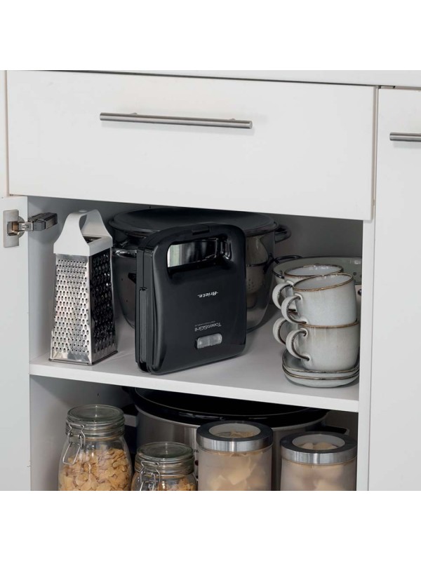 Ariete 1970/00 Τοστιέρα για 2 Τοστ 800W Μαύρη Ariete 1970/00 Τοστιέρα για 2 Τοστ 800W Μαύρη