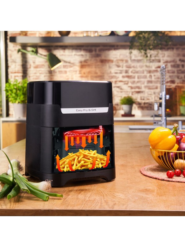 Tefal FW201815 Air Fryer 6.5lt ΜαύροΚωδικός: 35989180 Tefal FW201815 Air Fryer 6.5lt ΜαύροΚωδικός: 35989180