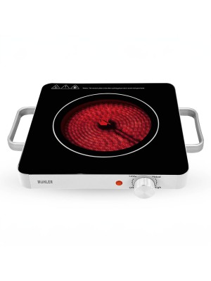 Muhler MHP-2088IS Επιτραπέζια Εστία Κεραμική Μονή Muhler MHP-2088IS Επιτραπέζια Εστία Κεραμική Μονή