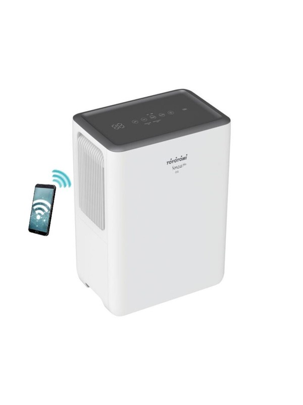 Toyotomi Sonzai Plus TDE-20GSP21 Αφυγραντήρας με Ιονιστή και Wi-Fi 20lt Toyotomi Sonzai Plus TDE-20GSP21 Αφυγραντήρας με Ιονιστή και Wi-Fi 20lt