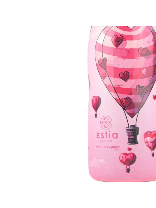 Estia Travel Flask Save the Aegean Μπουκάλι Θερμός Ανοξείδωτο BPA Free LOVE ASCEND 500ml 01-2226 Estia Travel Flask Save the Aegean Μπουκάλι Θερμός Ανοξείδωτο BPA Free LOVE ASCEND 500ml 01-2226