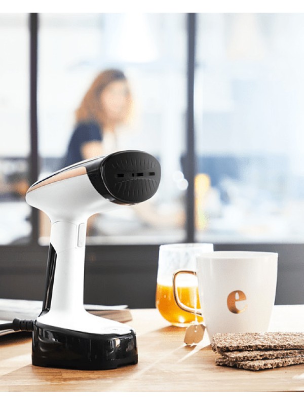 Tefal Ατμοκαθαριστής Ρούχων Χειρός 1300W με Δοχείο 120ml Λευκός Tefal Ατμοκαθαριστής Ρούχων Χειρός 1300W με Δοχείο 120ml Λευκός
