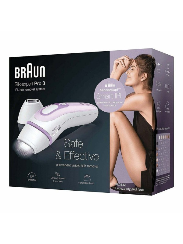 Braun Silk-Expert Pro 3 Αποτριχωτική Μηχανή Laser για Σώμα PL3132 Braun Silk-Expert Pro 3 Αποτριχωτική Μηχανή Laser για Σώμα PL3132
