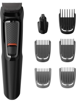 Philips Multigroom Series 3000 7 in 1 Σετ Επαναφορτιζόμενης Κουρευτικής Μηχανής Μαύρο MG3720/15 Philips Multigroom Series 3000 7 in 1 Σετ Επαναφορτιζόμενης Κουρευτικής Μηχανής Μαύρο MG3720/15