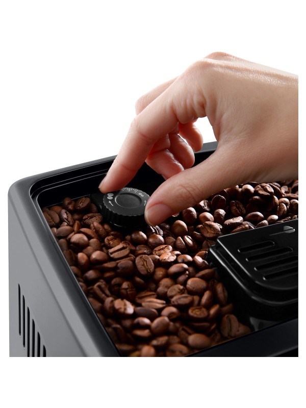 De'Longhi Dinamica Plus ECAM 380.95 TB Αυτόματη Μηχανή Espresso 1450W Πίεσης 15bar με Μύλο Άλεσης Ασημί