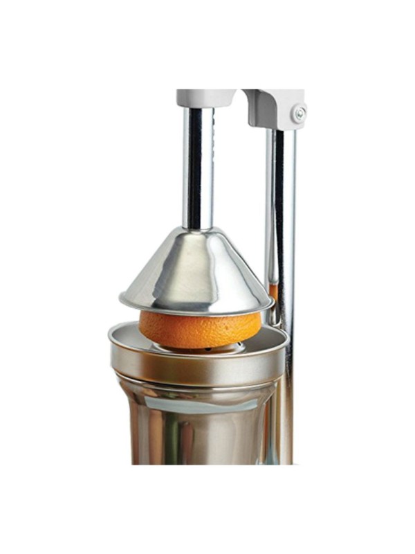 Beper MD.400 Επιτραπέζια Πρέσα Πορτοκαλιού από Ανοξείδωτο Ατσάλι σε Ασημί Χρώμα Beper MD.400 Επιτραπέζια Πρέσα Πορτοκαλιού από Ανοξείδωτο Ατσάλι σε Ασημί Χρώμα