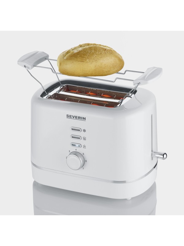 Severin Φρυγανιέρα 4324 2 Θέσεων 850W Λευκή Severin Φρυγανιέρα 4324 2 Θέσεων 850W Λευκή