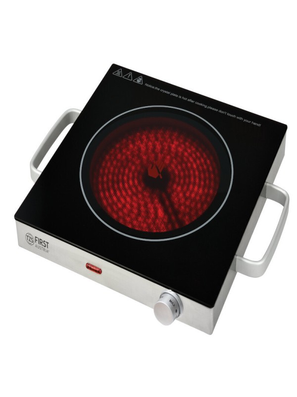 First Austria FA-5097 Επιτραπέζια Εστία Κεραμική Μονή Μαύρη First Austria FA-5097 Επιτραπέζια Εστία Κεραμική Μονή Μαύρη