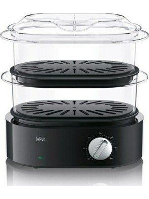 Braun FS 5100B Ατμομάγειρας με 2 Επίπεδα Μαγειρέματος 6.2lt