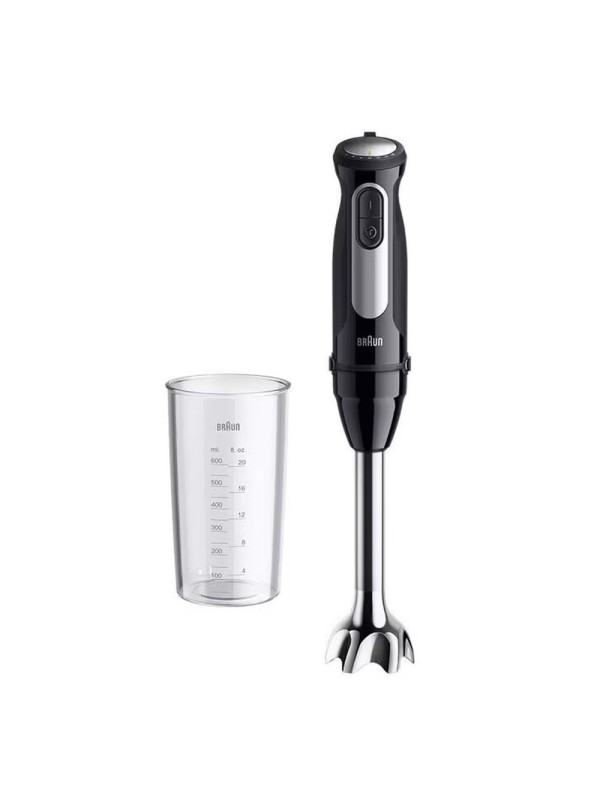 Braun MQ 55001 Ραβδομπλέντερ με Ανοξείδωτη Ράβδο 1000W Μαύρο