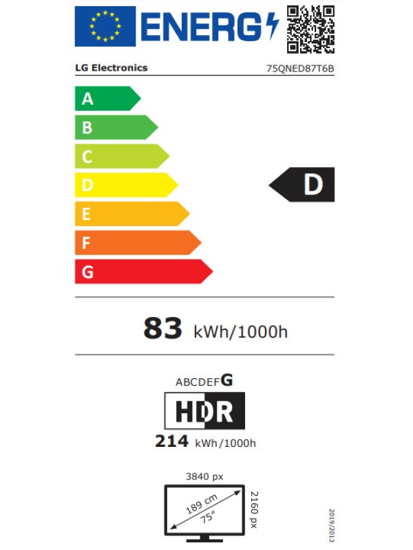 LG Smart Τηλεόραση 55" 4K UHD QNED 55QNED87T6B HDR (2024) LG Smart Τηλεόραση 55" 4K UHD QNED 55QNED87T6B HDR (2024)