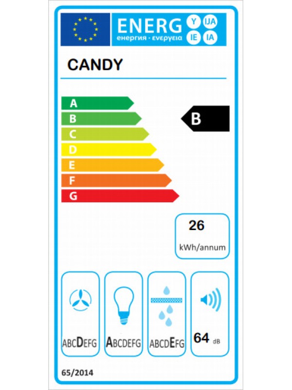 Candy CBT 6130/3X Συρόμενος Απορροφητήρας 60cm Inox Candy CBT 6130/3X Συρόμενος Απορροφητήρας 60cm Inox