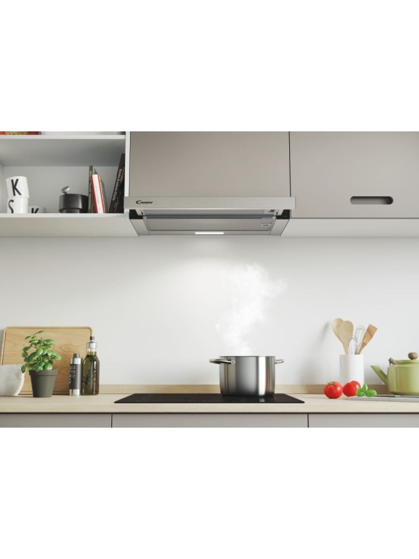 Candy CBT 6130/3X Συρόμενος Απορροφητήρας 60cm Inox Candy CBT 6130/3X Συρόμενος Απορροφητήρας 60cm Inox