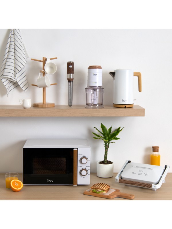 Izzy IZ-6201 Συσκευή για Ζεστό & Κρύο Αφρόγαλα με Αντικολλητική Επίστρωση 300ml Wooden White Izzy IZ-6201 Συσκευή για Ζεστό & Κρύο Αφρόγαλα με Αντικολλητική Επίστρωση 300ml Wooden White