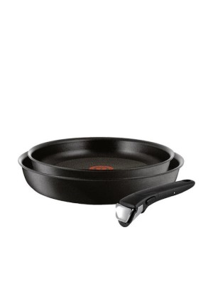 Tefal Ingenio Unlimited Σετ Τηγάνια 24/28+X από Αλουμίνιο με Αντικολλητική Επίστρωση L76391 3τμχ