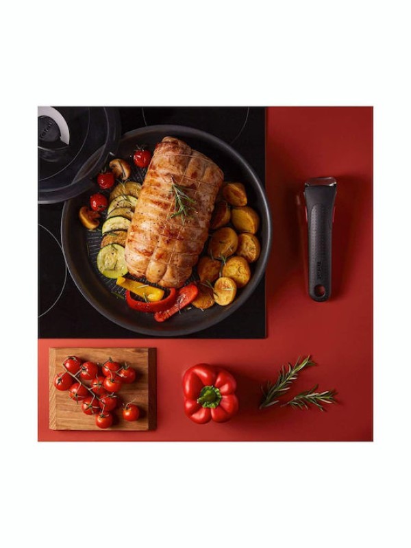 Tefal Ingenio Unlimited Σετ Τηγάνια 24/28+X από Αλουμίνιο με Αντικολλητική Επίστρωση L76391 3τμχ Tefal Ingenio Unlimited Σετ Τηγάνια 24/28+X από Αλουμίνιο με Αντικολλητική Επίστρωση L76391 3τμχ